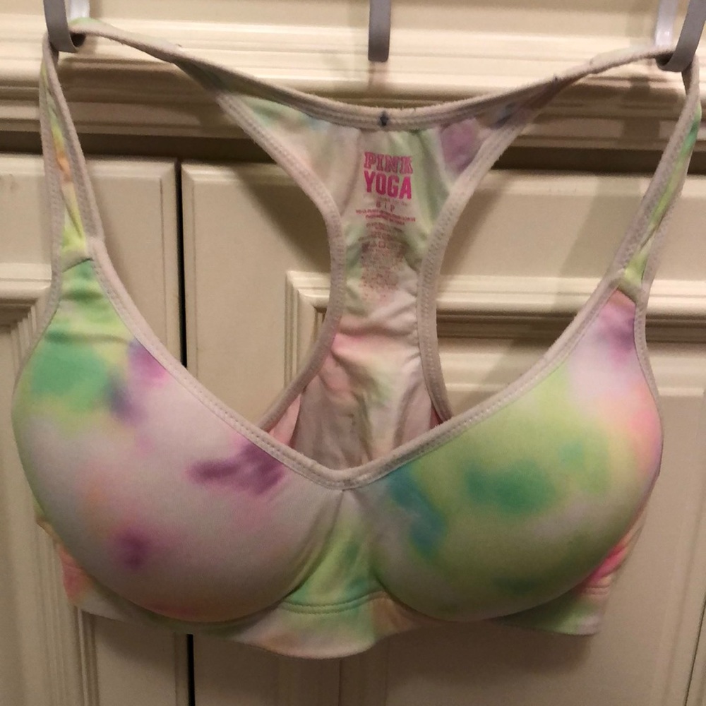 Pink Yoga Bra